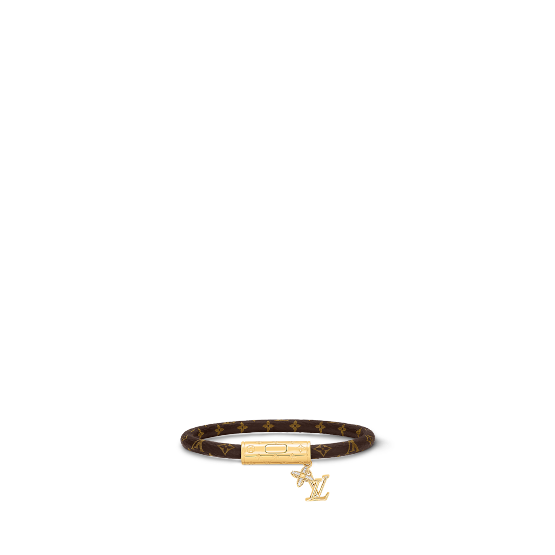 Louis factory Vuitton leather bracelet